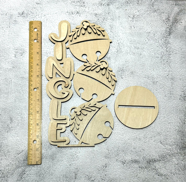 Standing JINGLE sign DIY