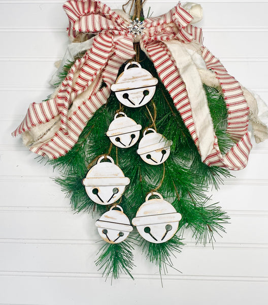 Mini jingle bells set of 6