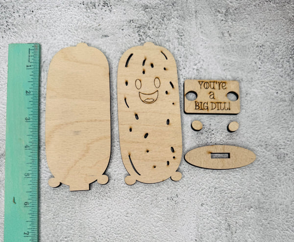 Standing emotional support pickle