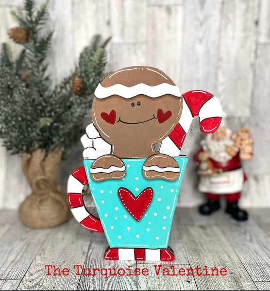 Gingie in a Cup shelf sitter DIY kit