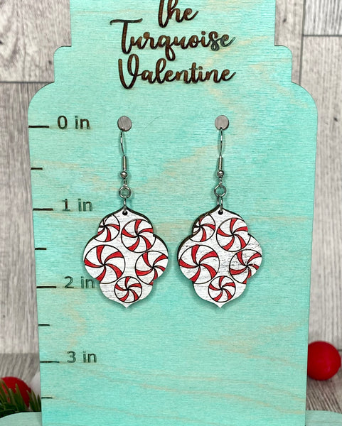 Peppermint earrings