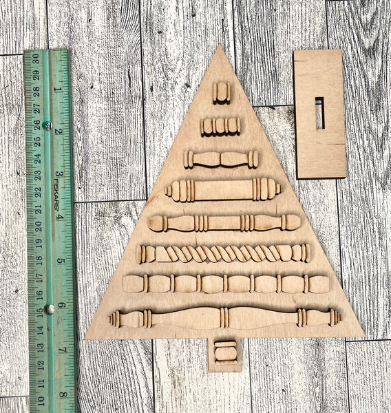 Spindle tree holly jolly set DIY