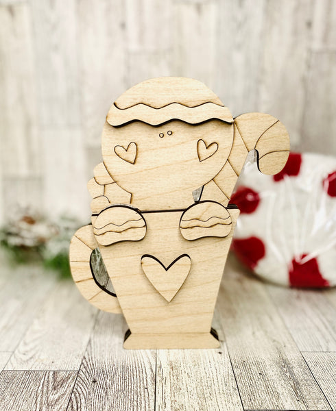 Gingie in a Cup shelf sitter DIY kit