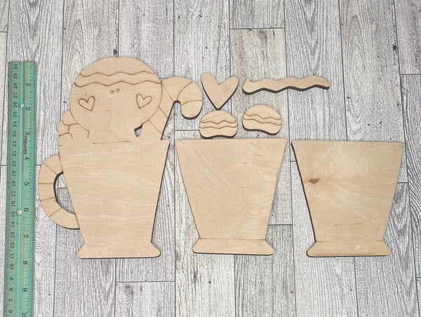 Gingie in a Cup shelf sitter DIY kit