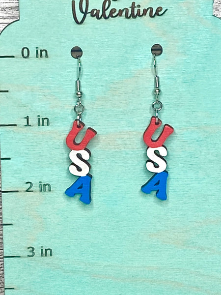 USA earrings
