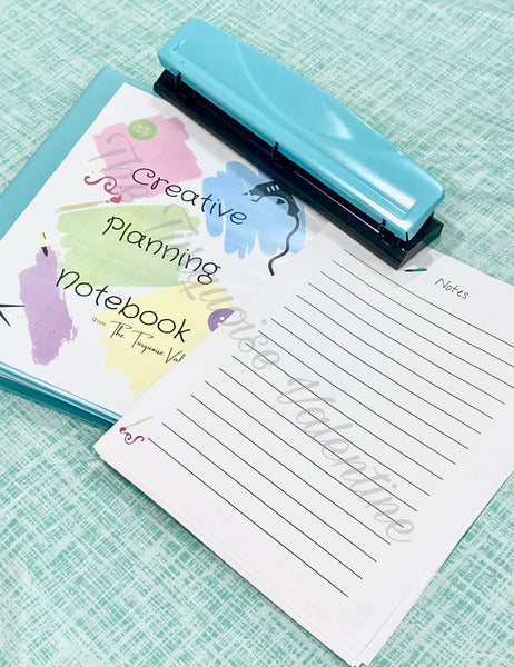 Creative Planning Notebook (digital format)