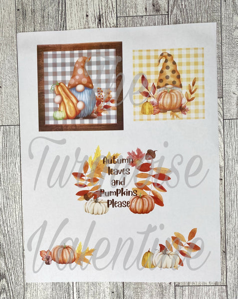 Digital download Autumn Gnomes