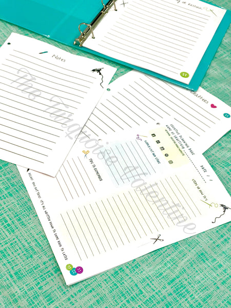 Creative Planning Notebook (digital format)