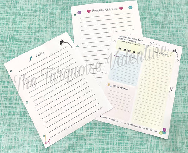 Creative Planning Notebook (digital format)