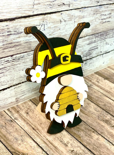 4.5 inch tall Bee gnome