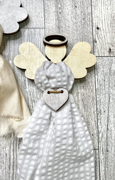 Set of 4 memorial angels