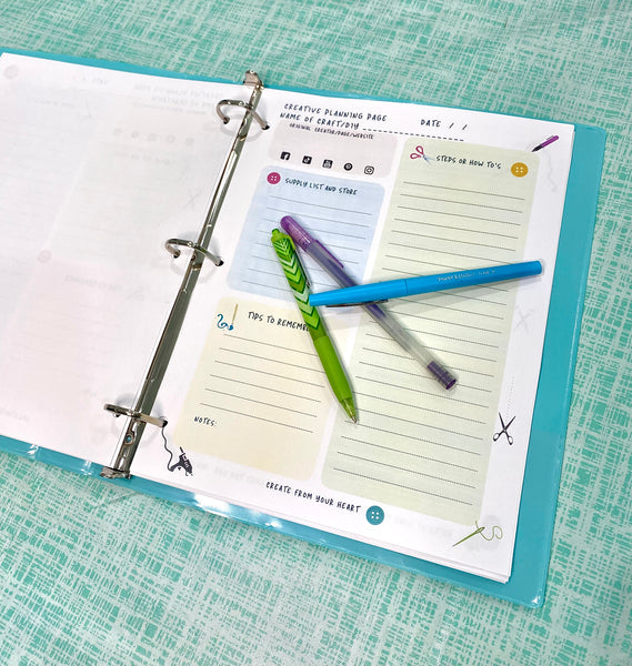 Creative Planning Notebook (digital format)