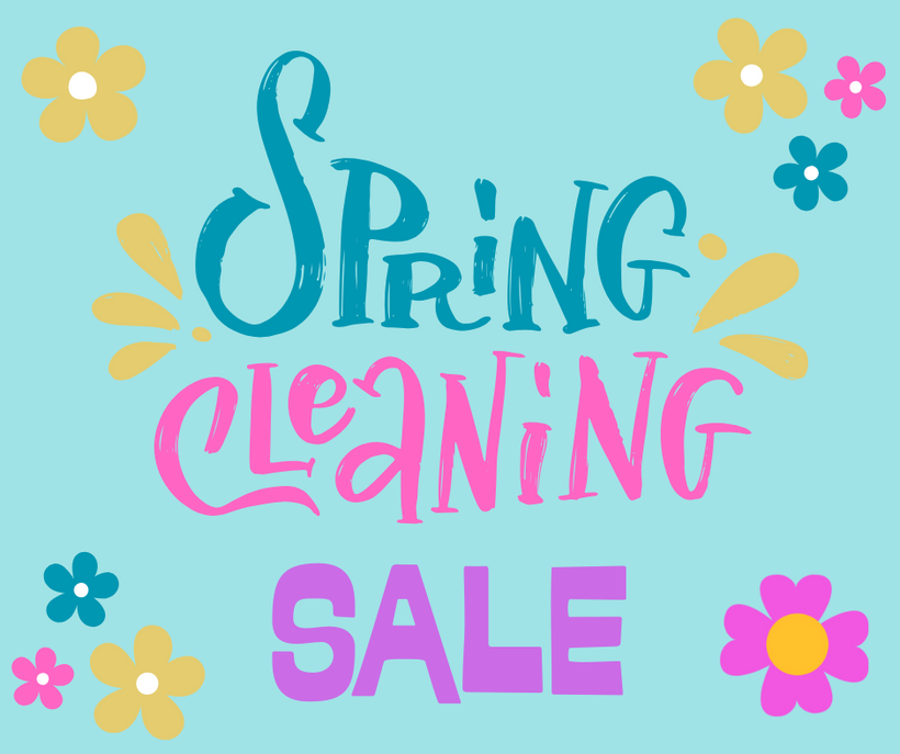 SPRING CLEANING SALE