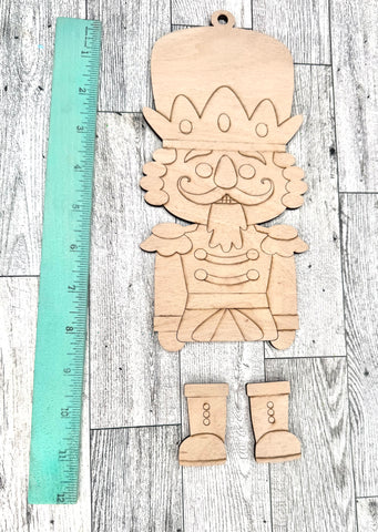 Dangle leg nutcracker DIY kit (larger version)