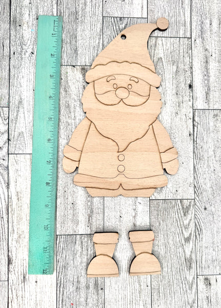 Dangle leg Santa DIY kit  (larger version)