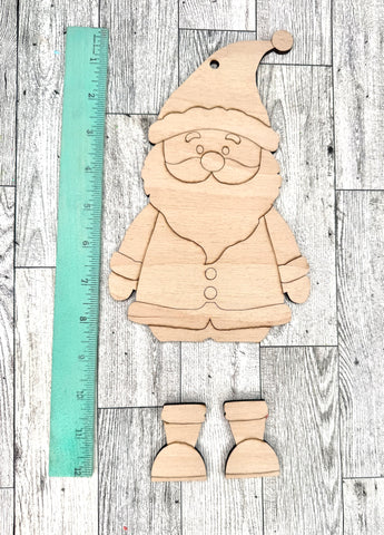 Dangle leg Santa DIY kit  (larger version)