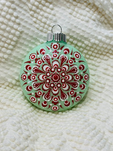 Dot art mandala ornament #56