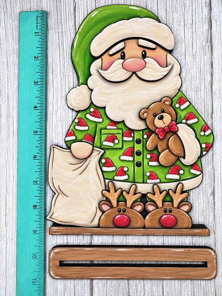 Santa in his pajamas DIY kit