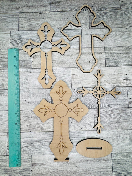 Standing cross DIY kit