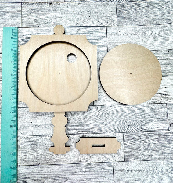 Interchangeable standing circle frame DIY with 4 inserts
