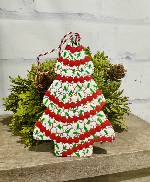 Tree ornaments set of 4