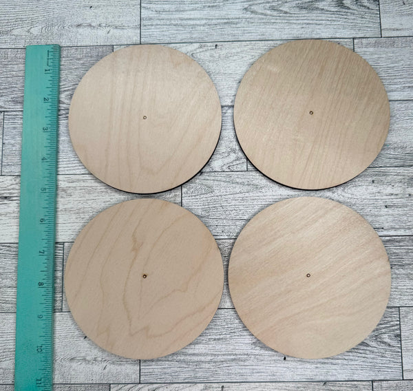 Interchangeable standing circle frame DIY with 4 inserts