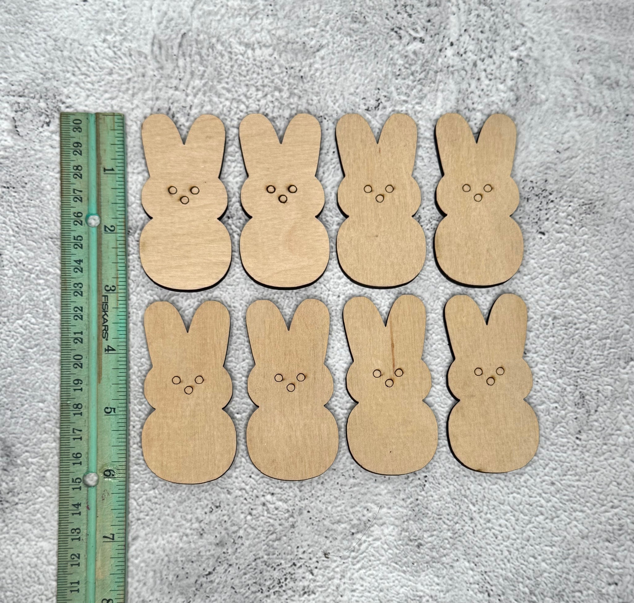 Set of 8 bunnies