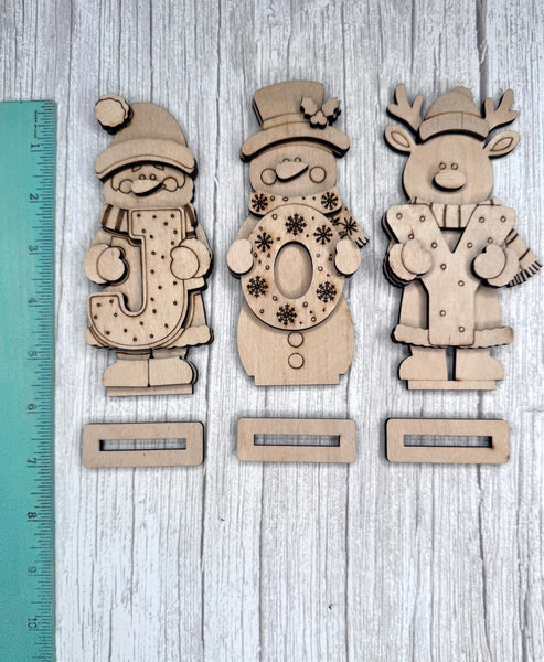 Standing JOY characters DIY kit