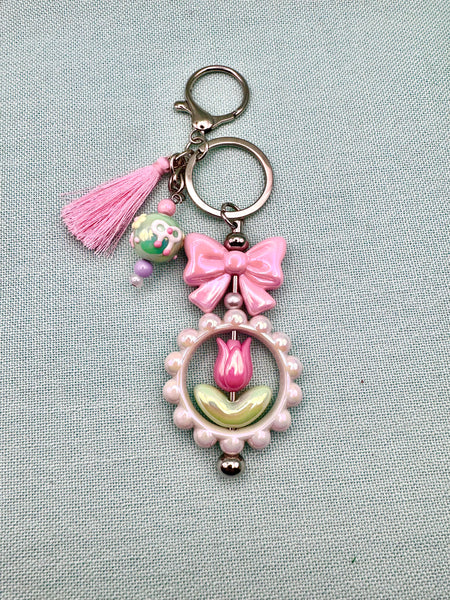 Tulip bag charm DIY kit