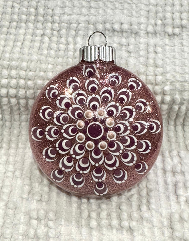 Dot art mandala ornament #67