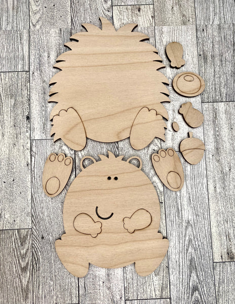 Hedgehog shelf sitter DIY