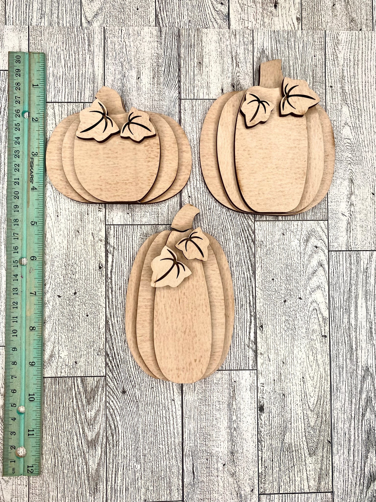Set of 3 reversible pumpkins/jack o lanterns DIY