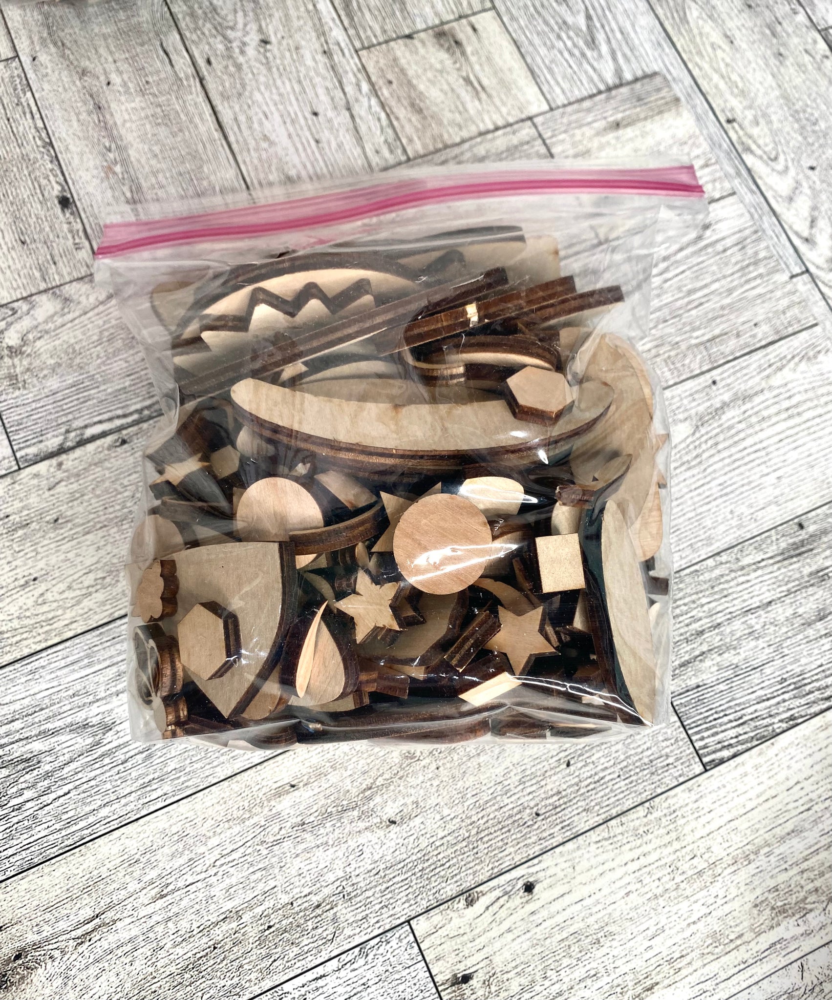 Grab bag of wood pieces