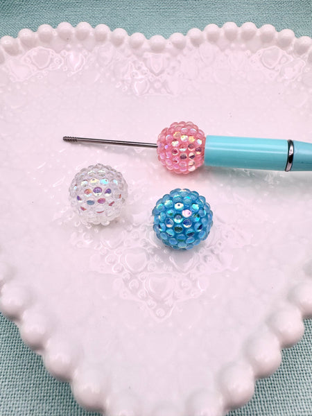 20mm bubble rhinestone beads (3)