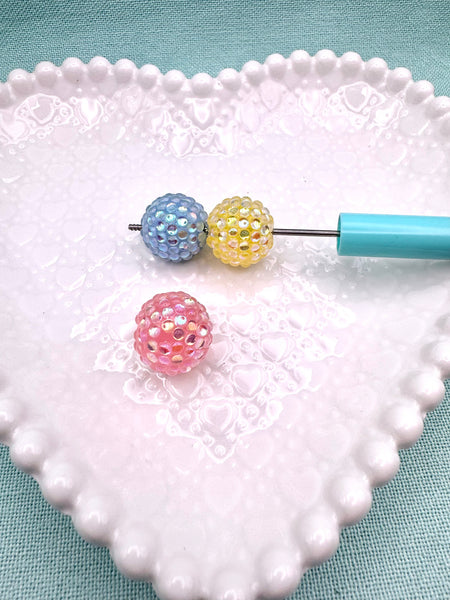 20mm bubble rhinestone beads (3)