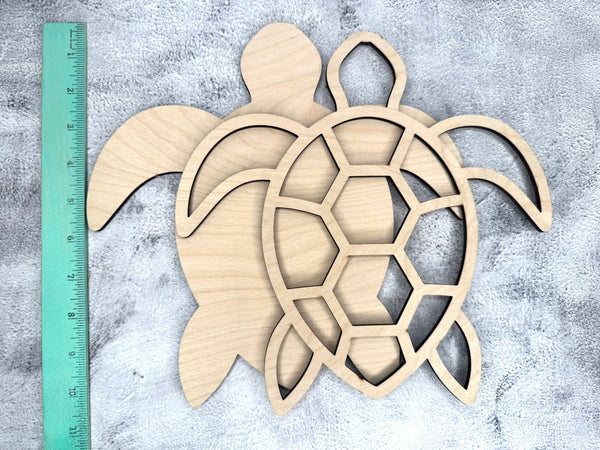 Large sea turtle
