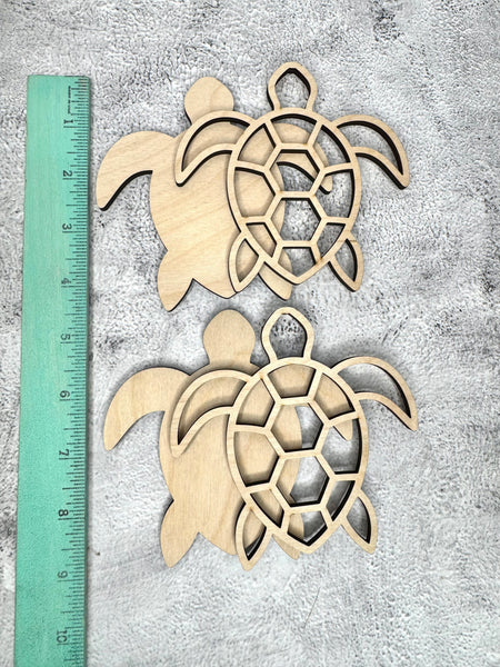 Mini sea turle set of 2