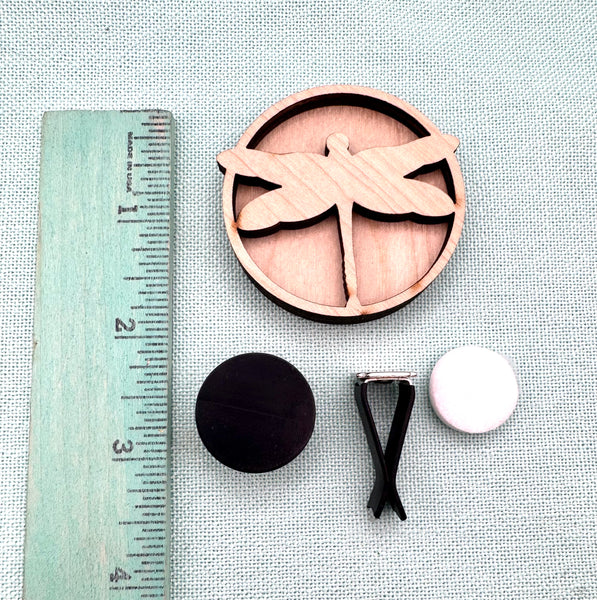 Dragonfly car air vent clip DIY kit