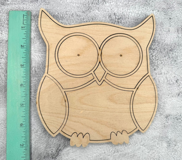 Owl outline sign DIY