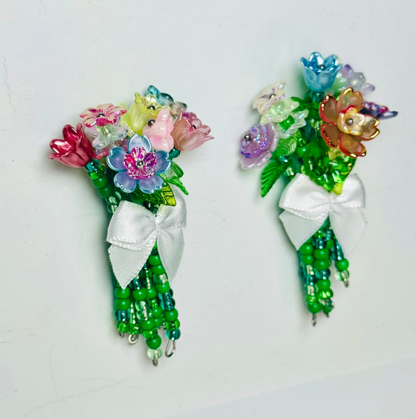 Beaded flower bouquet DIY kit