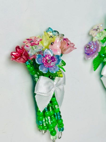 Beaded flower bouquet DIY kit