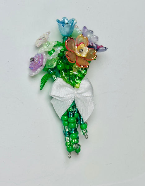 Beaded flower bouquet DIY kit