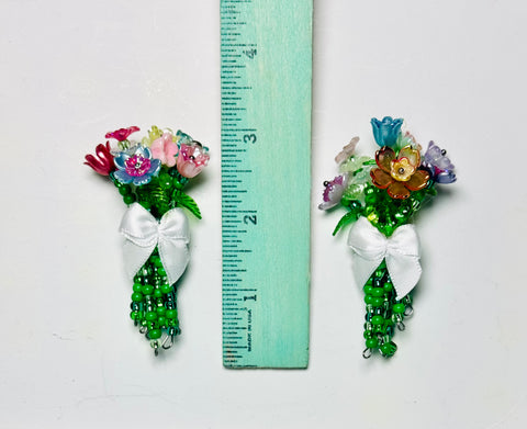 Beaded flower bouquet DIY kit
