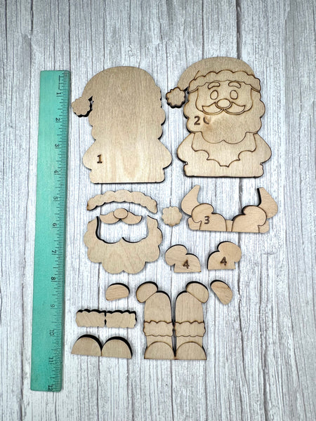 Ledge sitter Santa DIY kit