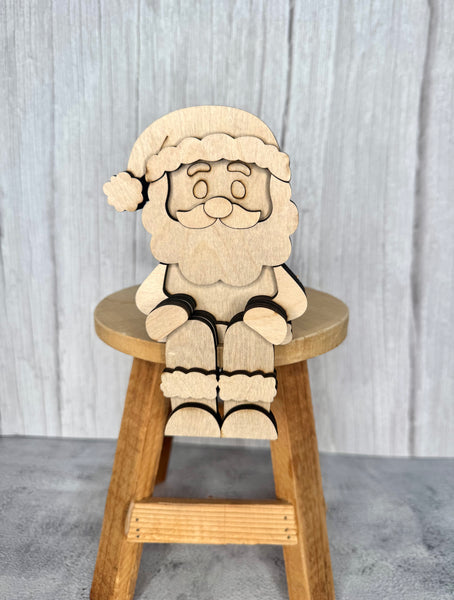 Ledge sitter Santa DIY kit