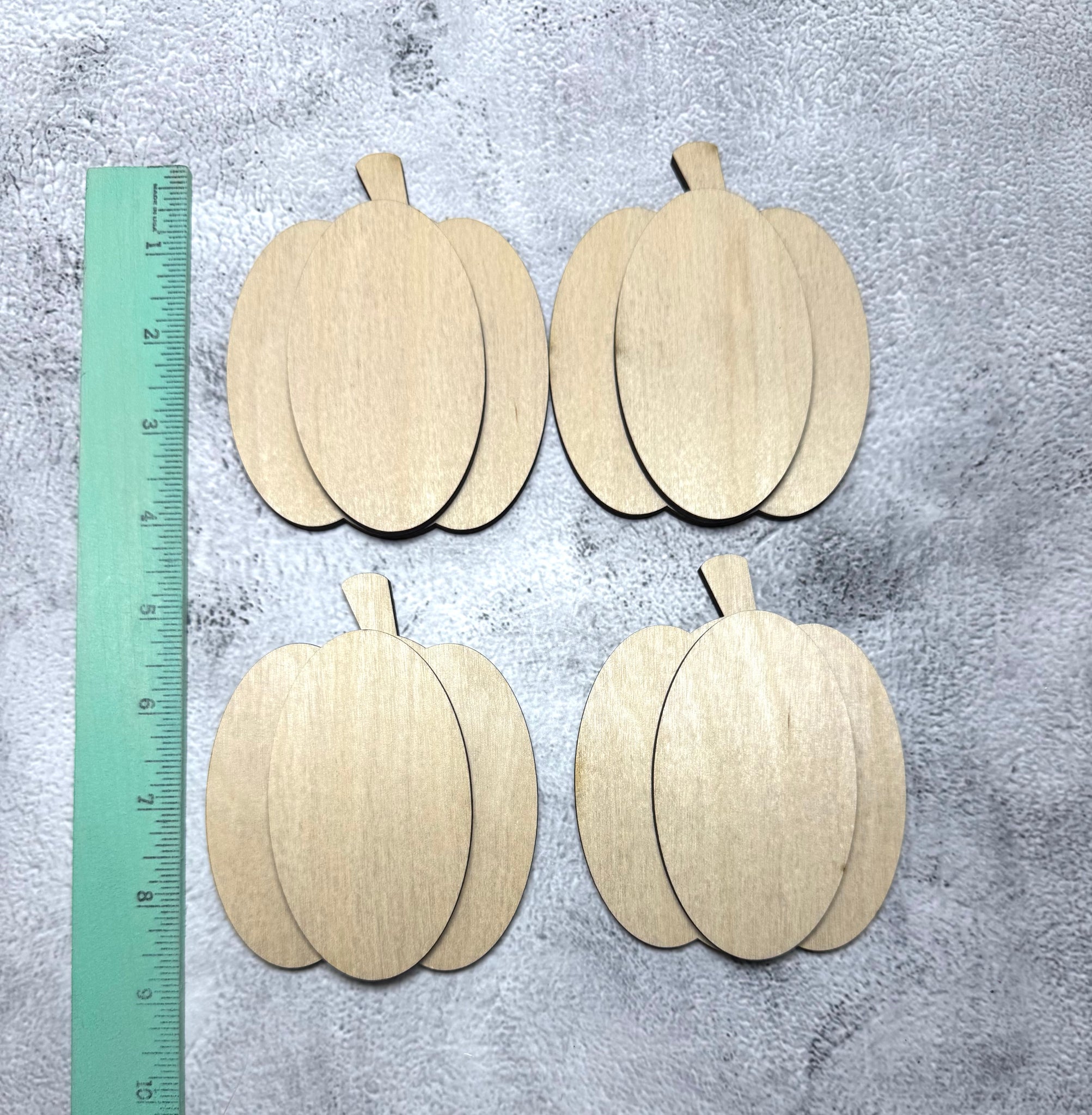 2 piece pumpkins set of 4