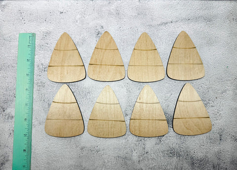 Set of 8 candy corn