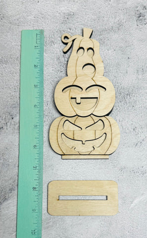 Cutie pumpkin stack
