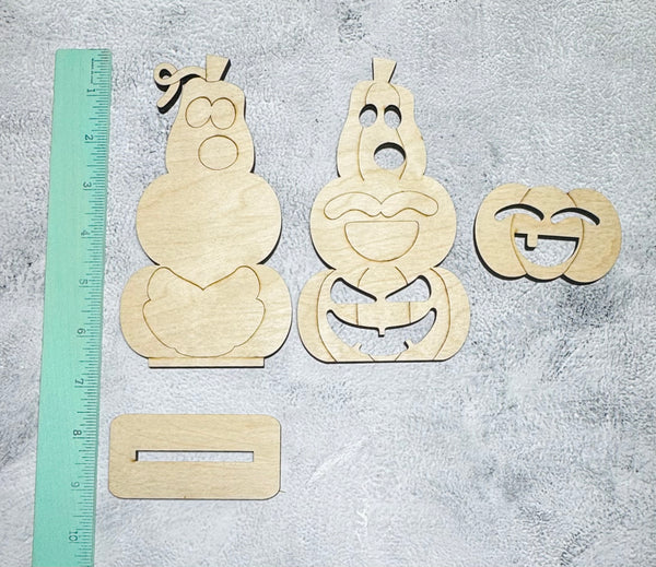 Cutie pumpkin stack