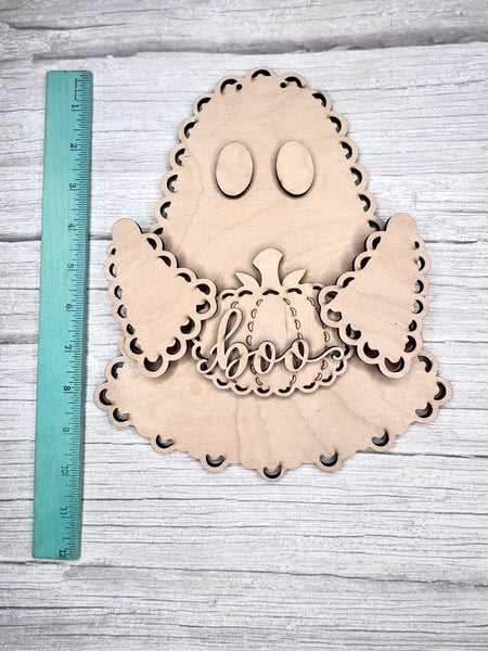 Lace ghost DIY